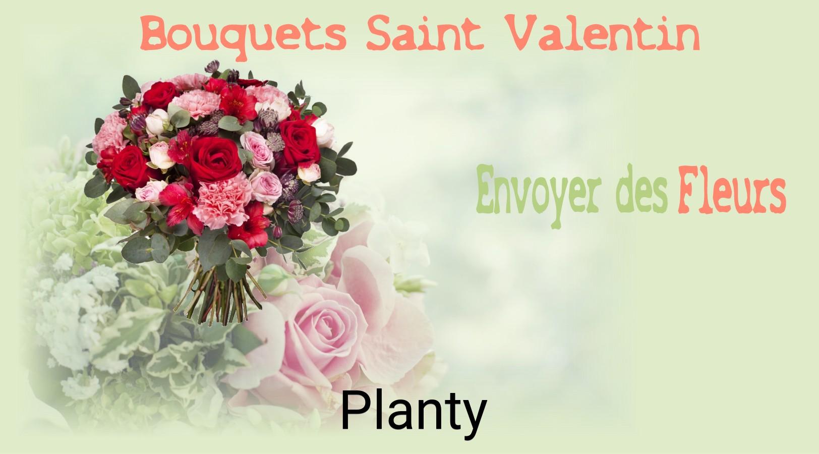 Roses de Saint-Valentin livrées à Planty